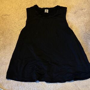 Senita Athletics Black Swing Tank Top size medium